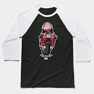 Andrea Dovizioso Cartoon Baseball T-Shirt